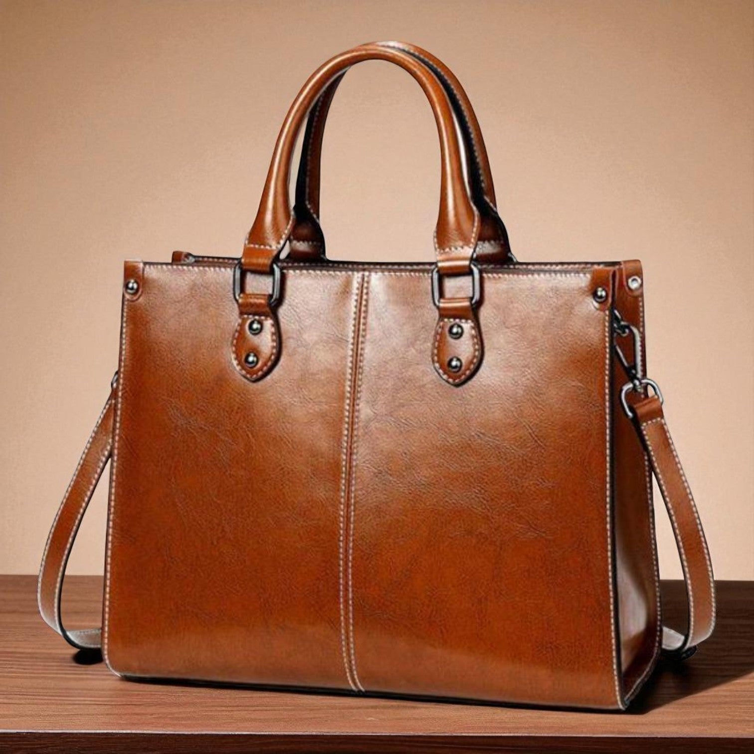 Elegantiška nešiojamoji rankinė - klasikinė ir funkcionali