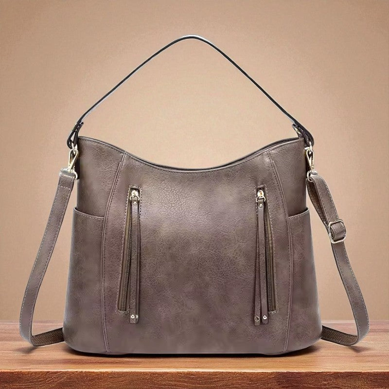 Elegantiška nepamirštama Georgia laikrodis | vintage pečių krepšys