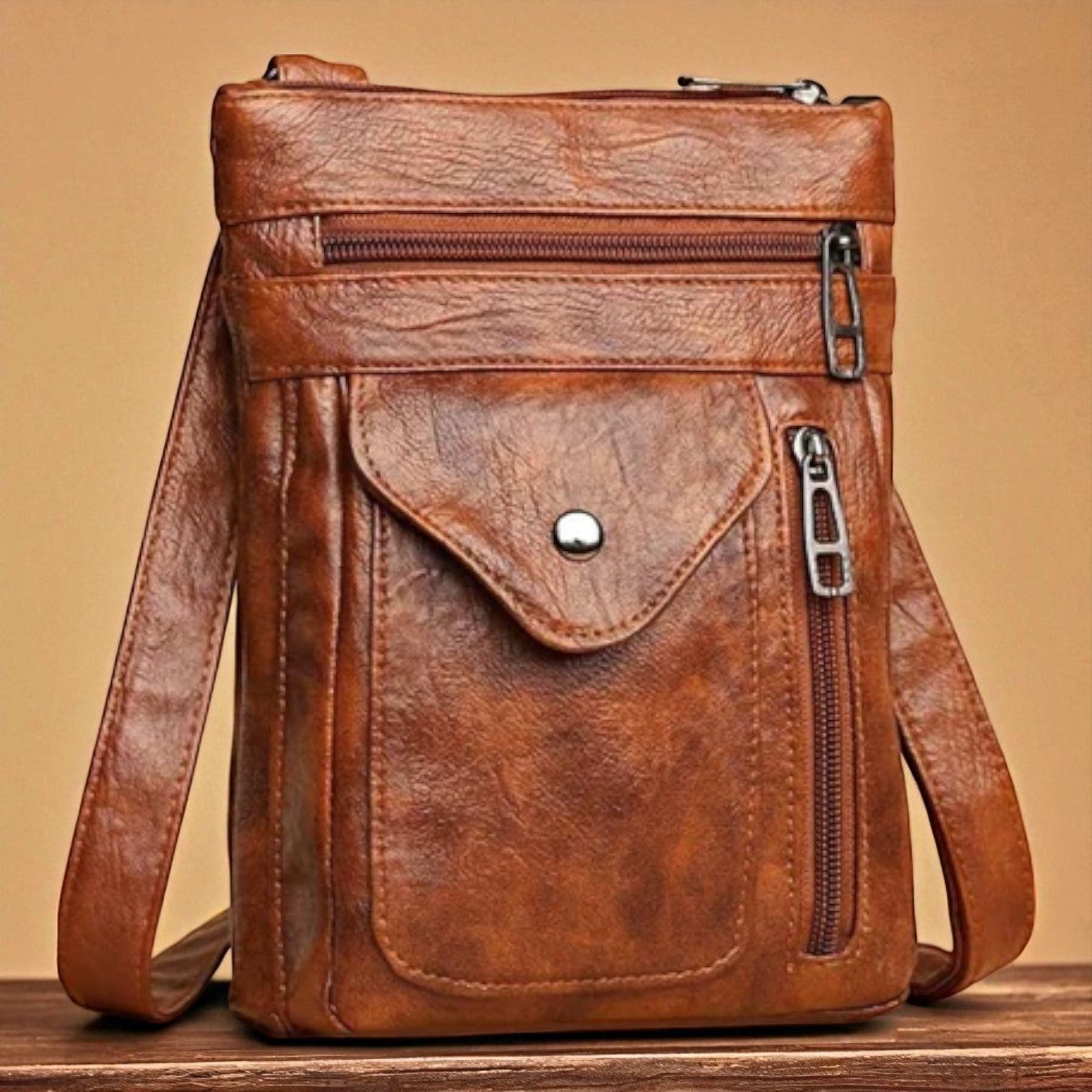 Clara vintage nešiotinė peties krepšys